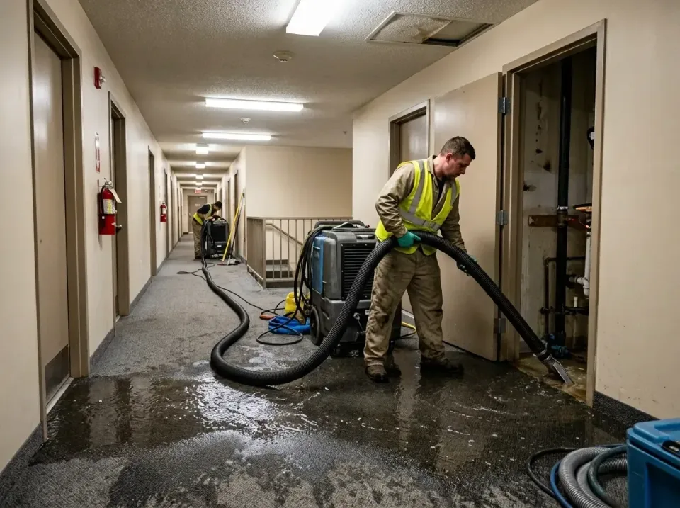 multi-unit-apartment-hallway-f-005 — frequently asked questions, Emergency Burst Pipe Water Extraction & Removal in Shelby,…